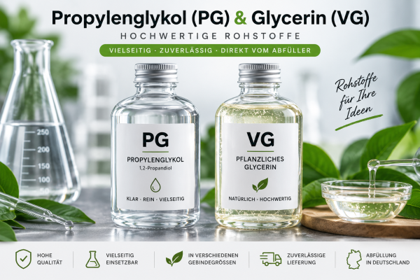 Propylenglykol (PG) – hochwertiges 1,2-Propandiol